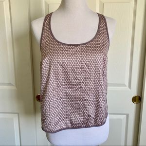 Victoria's Secret Mauve Silky Front Racerback Sleep Tank Top‎ Size Medium